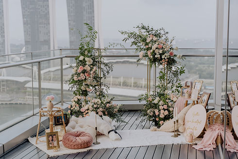 Singapore Skyline Rooftop Terrace Proposal