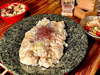 みつせ鶏のしっとりよだれ鶏