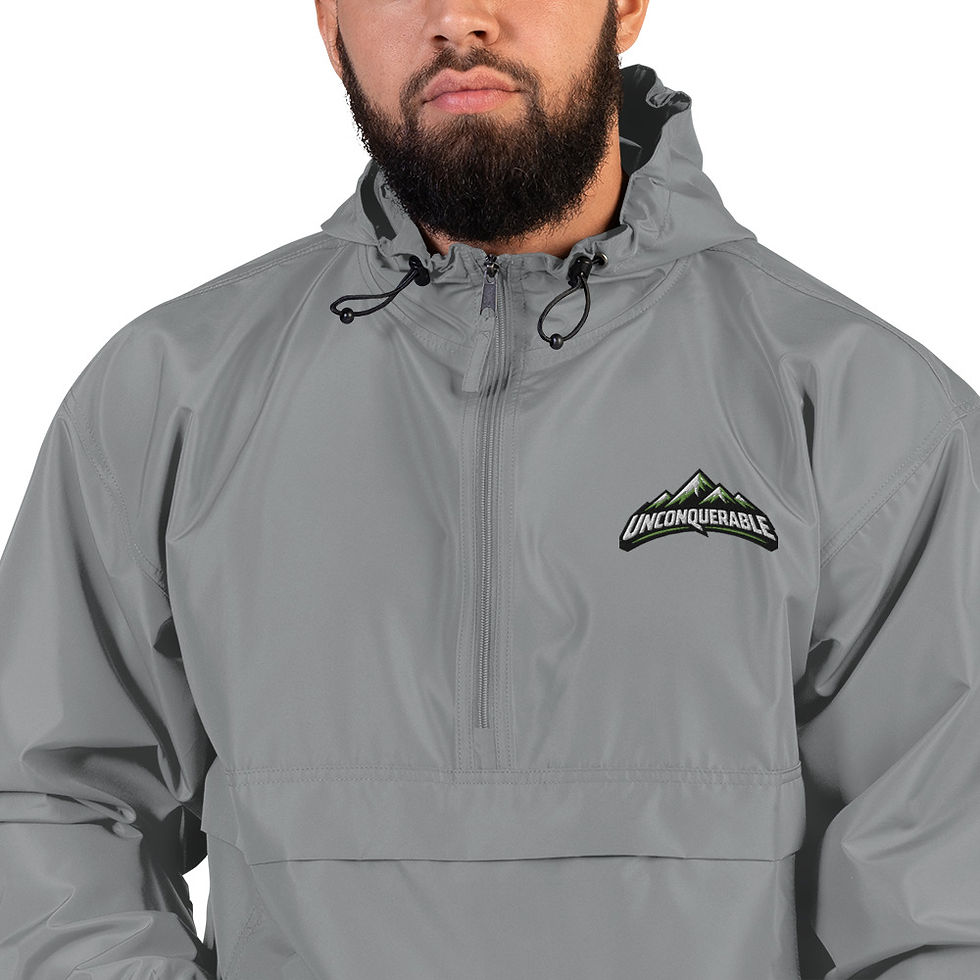 Thumbnail: Embroidered Unconquerable Windbreaker