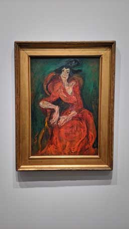 photo expo orangerie, chaim soutine, willem de kooning, expressionnisme abstrait, école de paris, que visiter à paris, oeuvre d art, musée paris, ouverture musée, expositions musées