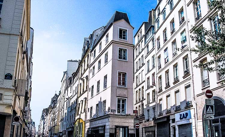 Photo immeuble bizarre paris, Ces bâtiments ont un truc qui cloche