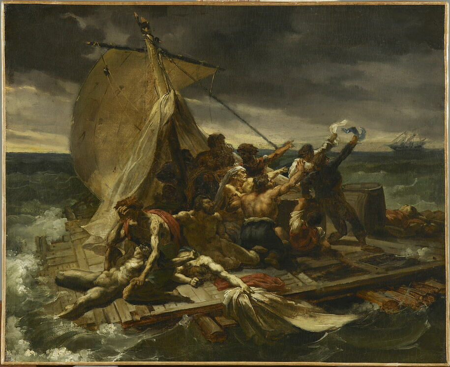 peinture, radeau de la meduse, gericault, secret d'art, anecdote insolite, décrypter une oeuvre, grands mouvements artistiques peinture, histoire de l art, analyse etude d une oeuvre d art, comment identifier les mouvements artistiques