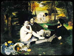 Le Déjeuner sur l’herbe de Manet