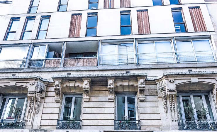 Photo immeuble bizarre paris, Ces bâtiments ont un truc qui cloche