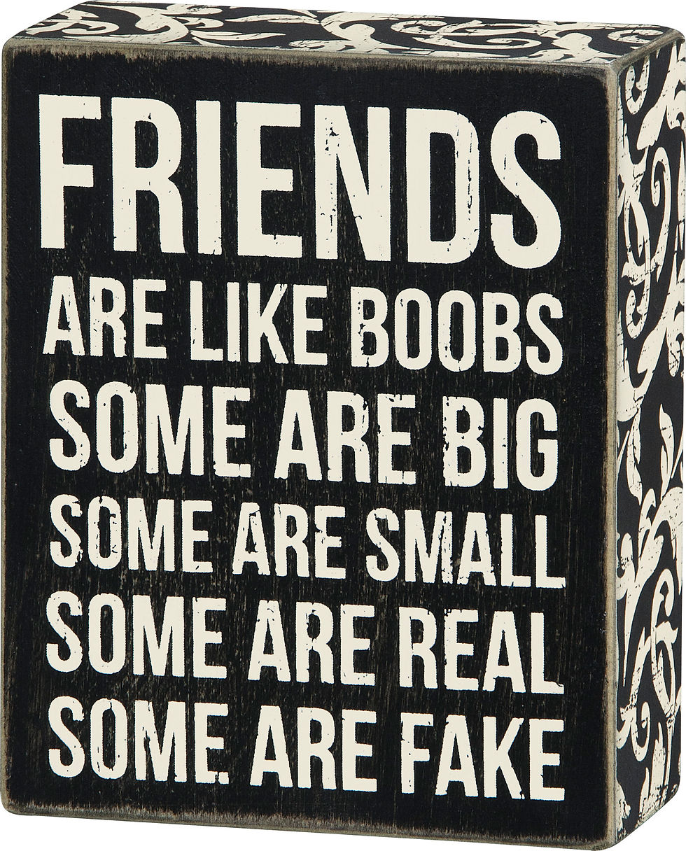 Box Sign - Like Boobs