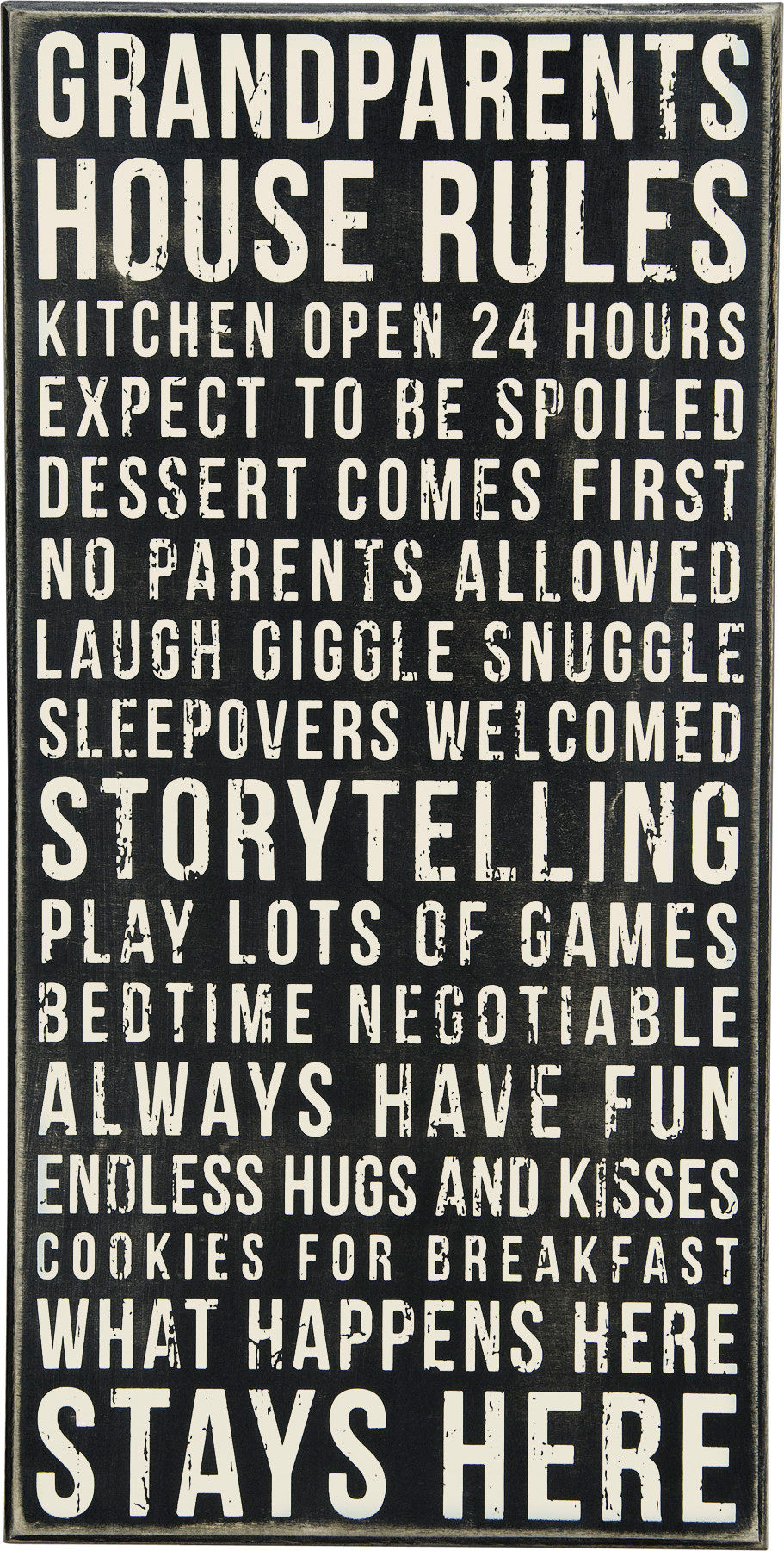 Box Sign - Grandparents