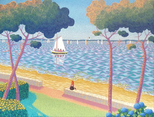 Doux et Douze — Paysage revisité du Bassin d'Arcachon. Valérie Lacalmontie