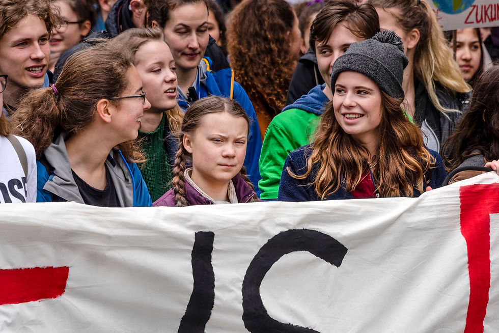 Greta Thunberg and Luisa Neubauer