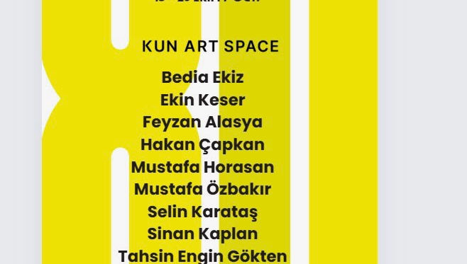 SANATÇILARIMIZ

Sanatçılar
Ekin Keser
Feyzan Alasya 
Hakan Çapkan
Mustafa Horasan
Mustafa Özbakır
Sinan Kaplan
Tahsin Engin Gökten
Tao Ulusoy