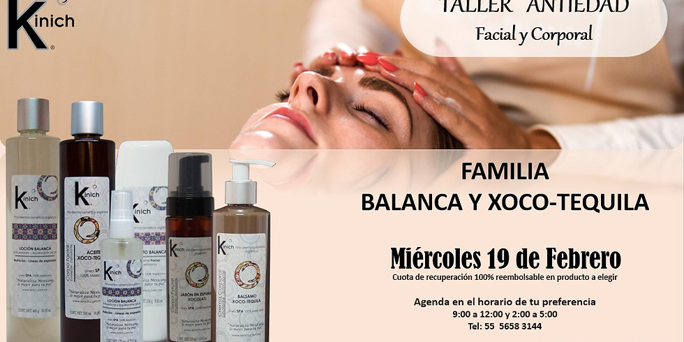 TALLER ANTIEDAD FACIAL Y CORPORAL