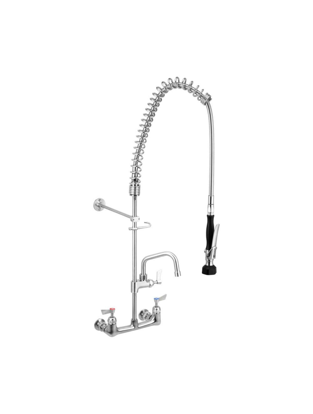 3Monkeez- Exposed Wall Mounted Pre Rinse Unit With Filler & Spreaders T-3M53449