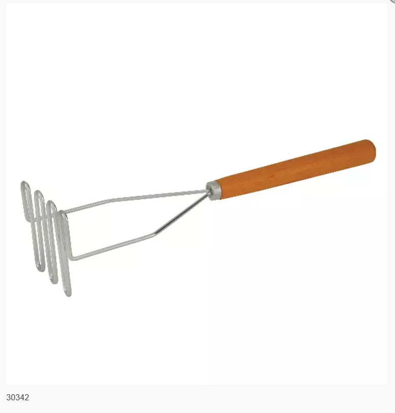Trenton: - POTATO MASHER-WOOD HANDLE, 550mm CODE : 30342