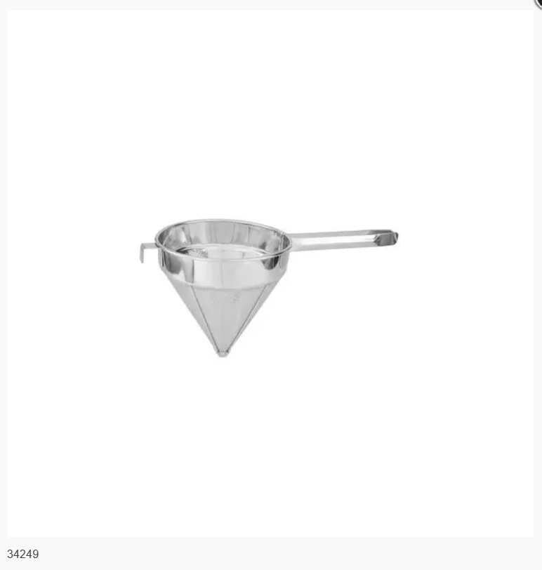 Trenton: - CONICAL STRAINER-18/8 | FINE | 200mm CODE: 34249