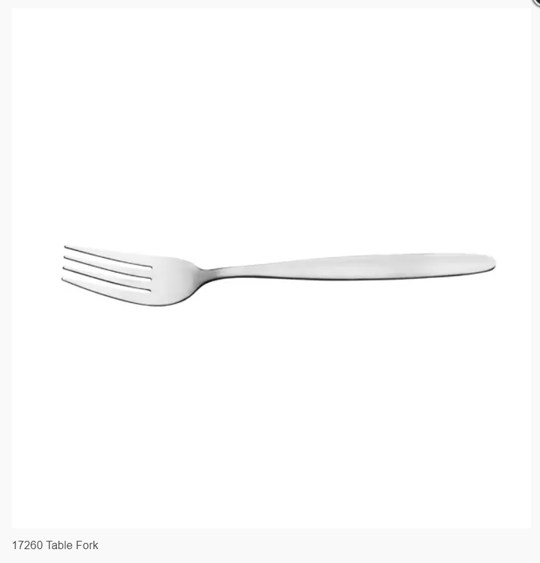 Trenton: Melbourne Table Fork S/S , (dozen) Code: 17260