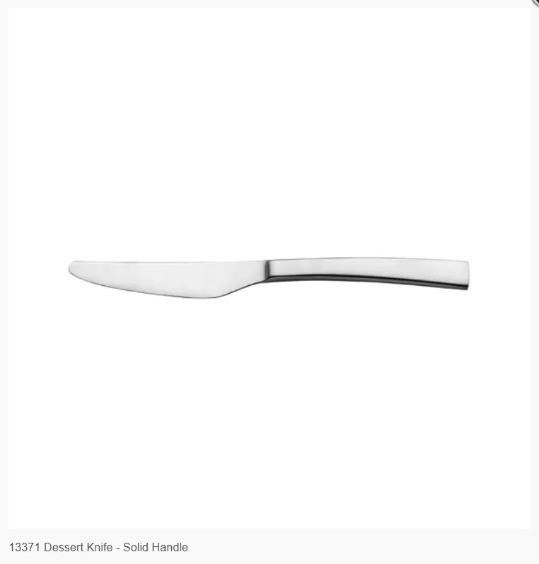 Trenton: Torino - Table Knife S/S 18/10 (dozen) Code: 13372