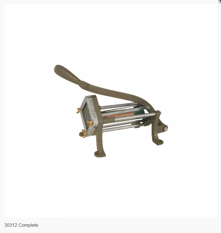 Trenton: - FRENCH FRY CUTTER COMPLETE-S/S, 1/2" Code: 30312