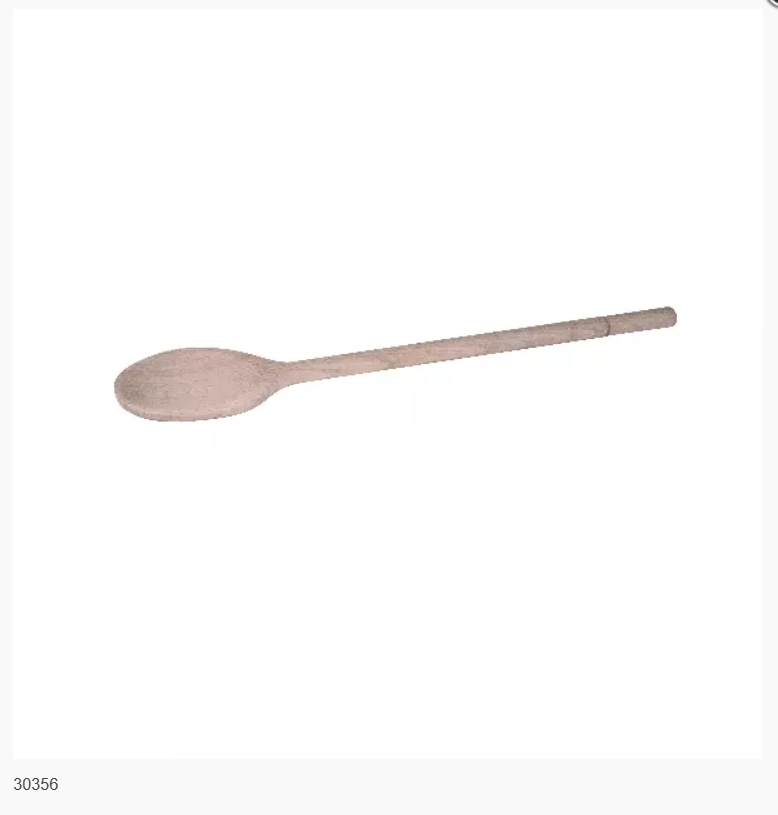 Trenton: - WOOD SPOON-BEECHWOOD, 400mm CODE : 30356