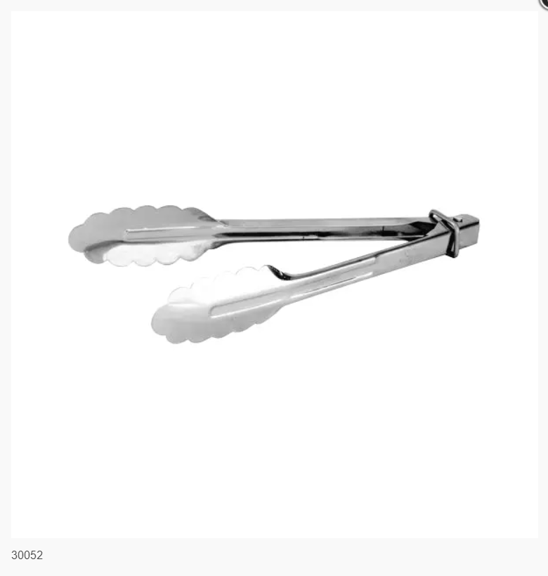 Trenton: - UTILITY TONG-S/S, H.D, W/CLIP, 400mm Code: 30052