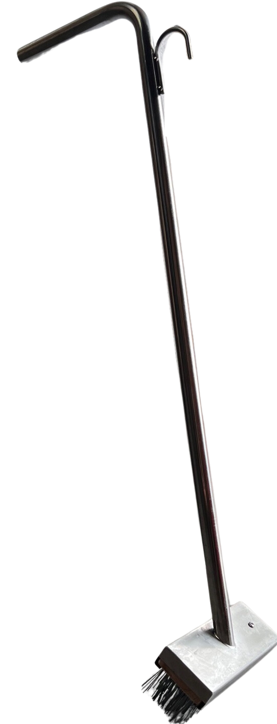 ICE - Grilla Mate GBP0001 Stainless Steel Handle Wire Brush Grill Scraper