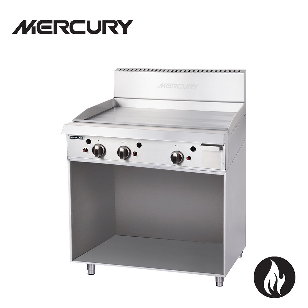 Mercury - MGN-36-F - Gas Griddle - 3 Shaped Burner