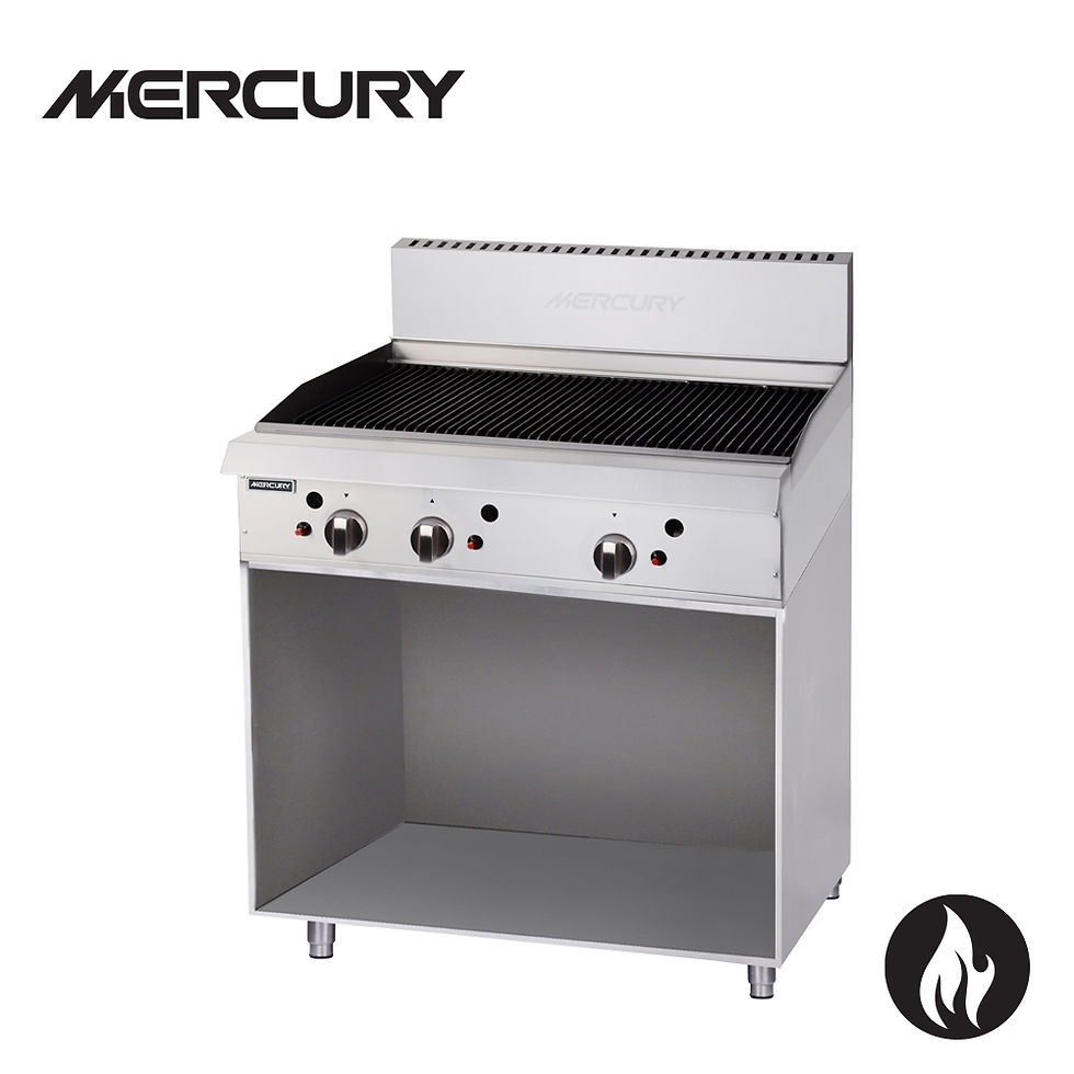 Mercury -MCN-36-FR - Char Broiler - 3 ‘U’ shape burner
