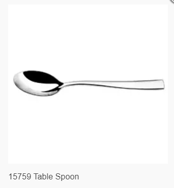 Trenton: Athena -Hugo Table Spoon 18/10 , (dozen) Code:15759