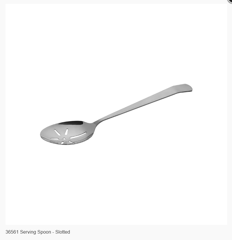 Trenton : SERVING SPOON-18/10 | SLOT'D | 310mm CODE: 36561