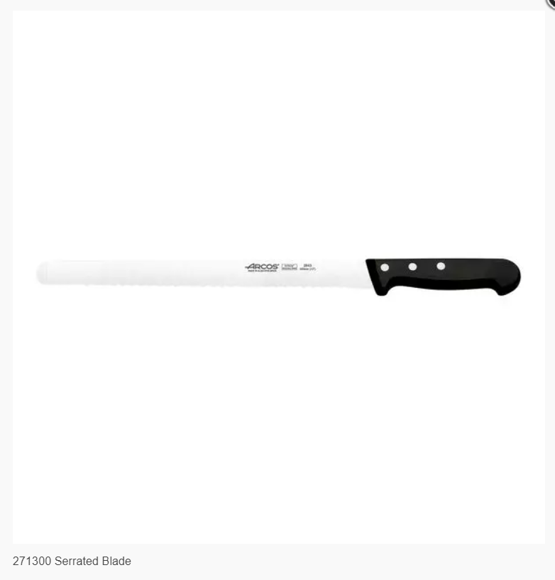 Trenton: Arcos Universal Bread Knife 300mm Serrated - Code: 271300