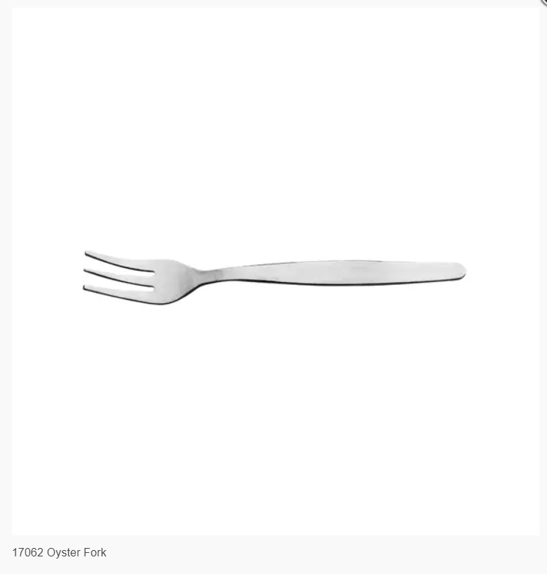 Trenton: Oslo Oyster Fork S/S , (dozen) Code: 17062