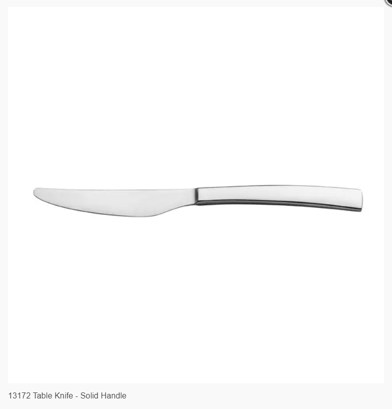 Trenton: London - Table Knife S/S 18/10 (dozen) Code: 13172