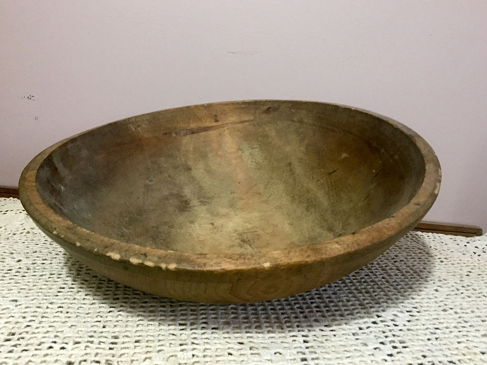 Large Wooden Bowl