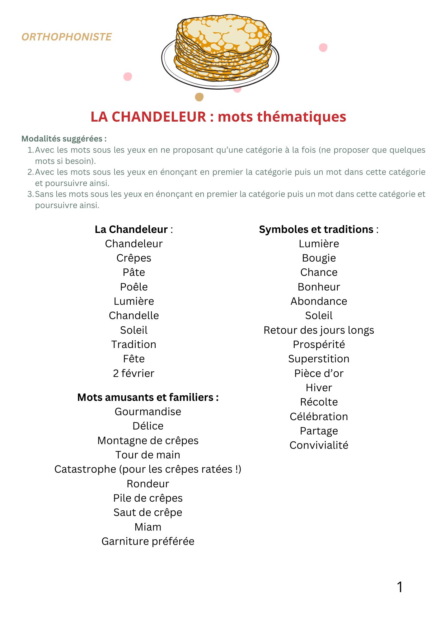 Vive la chandeleur!