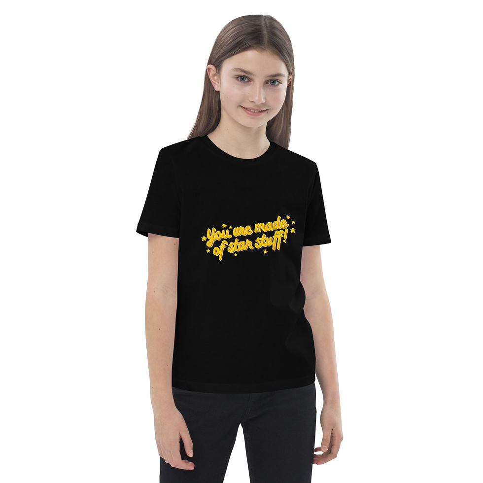 Thumbnail: You are Made of Star Stuff Organic cotton kids t-shirt
