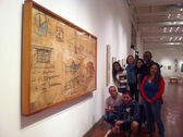 Students and teacher visiting the Museum.