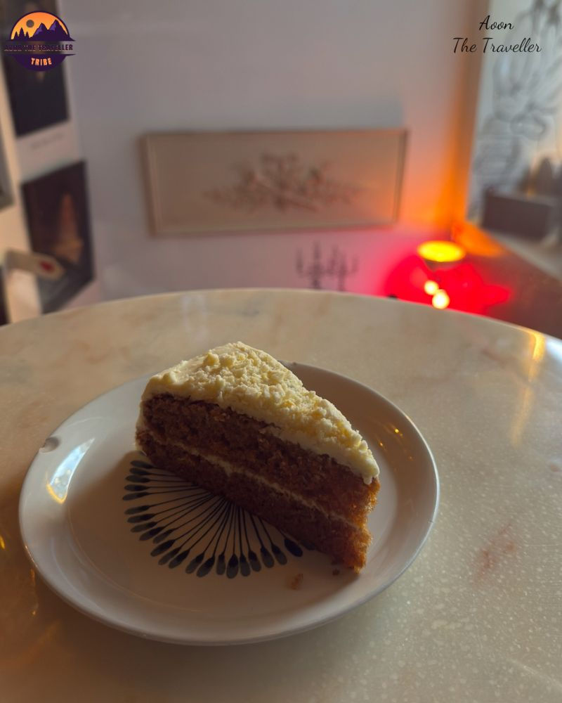 Carrot Cake at Konrad Cafe & bar, Luxembourg