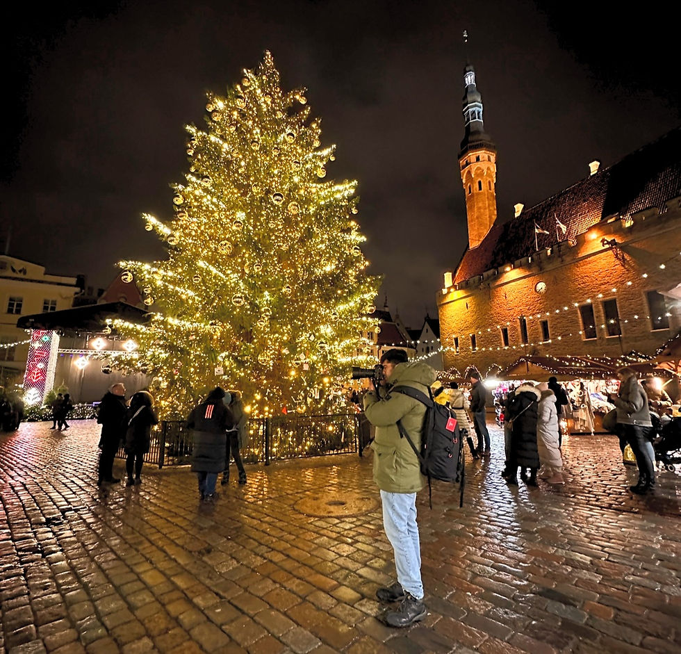 Christmas Stalls at Tallinn Old Town