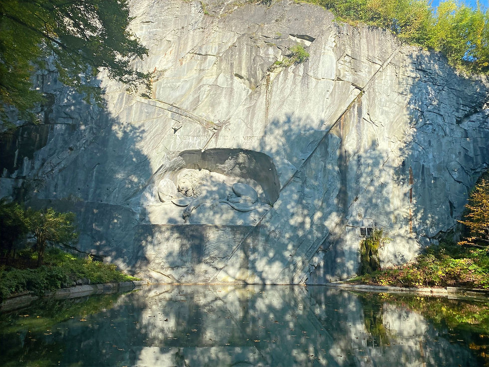 Monument of Lion, Lucerne