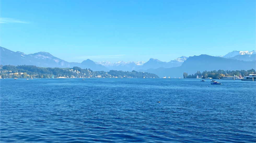 Cruising in Lake Lucerne