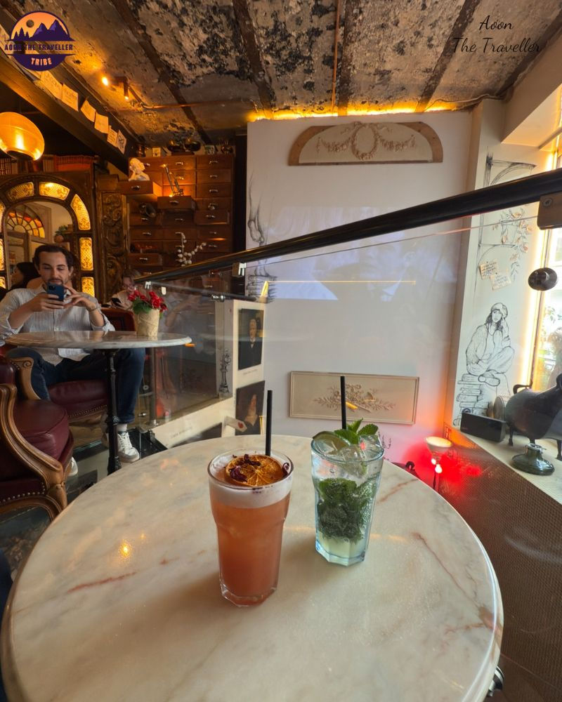 Drinks at Konrad Cafe & bar, Luxembourg
