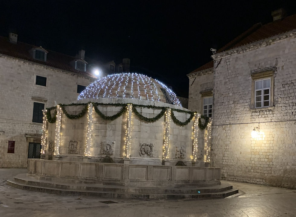 Onofrio’s fountain, Dubrovnik