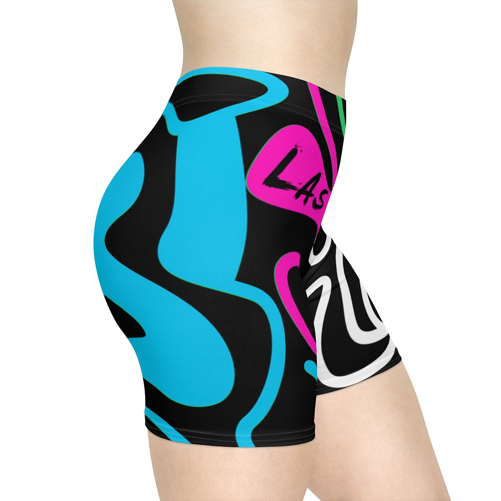 Thumbnail: LAS MAZE Women's Biker Shorts