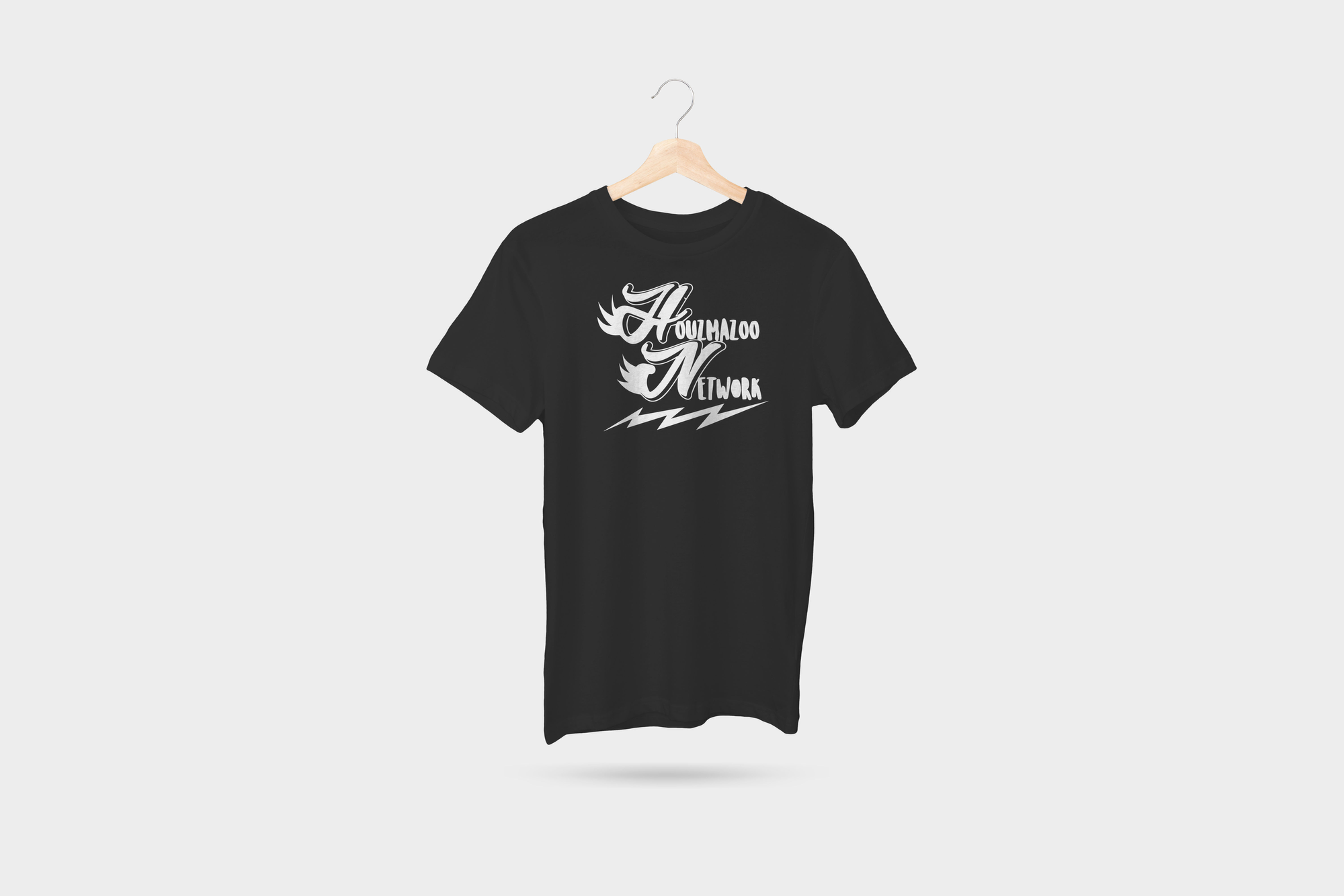 BLACK New Houzmazoo Network Tee