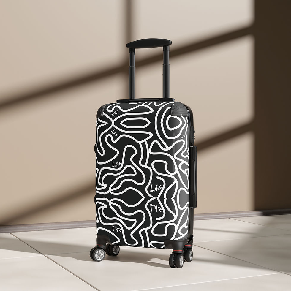 Thumbnail: LAS MAZE Stylish Travel Suitcase, Trendy Luggage for Adventurers
