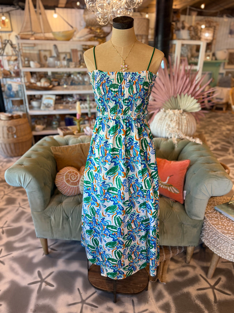 Thumbnail: Calista Wild Smock Dress