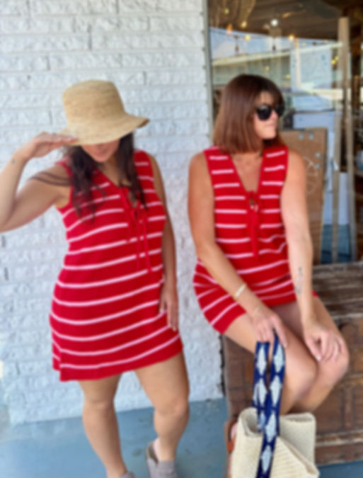 60's style crochet mini