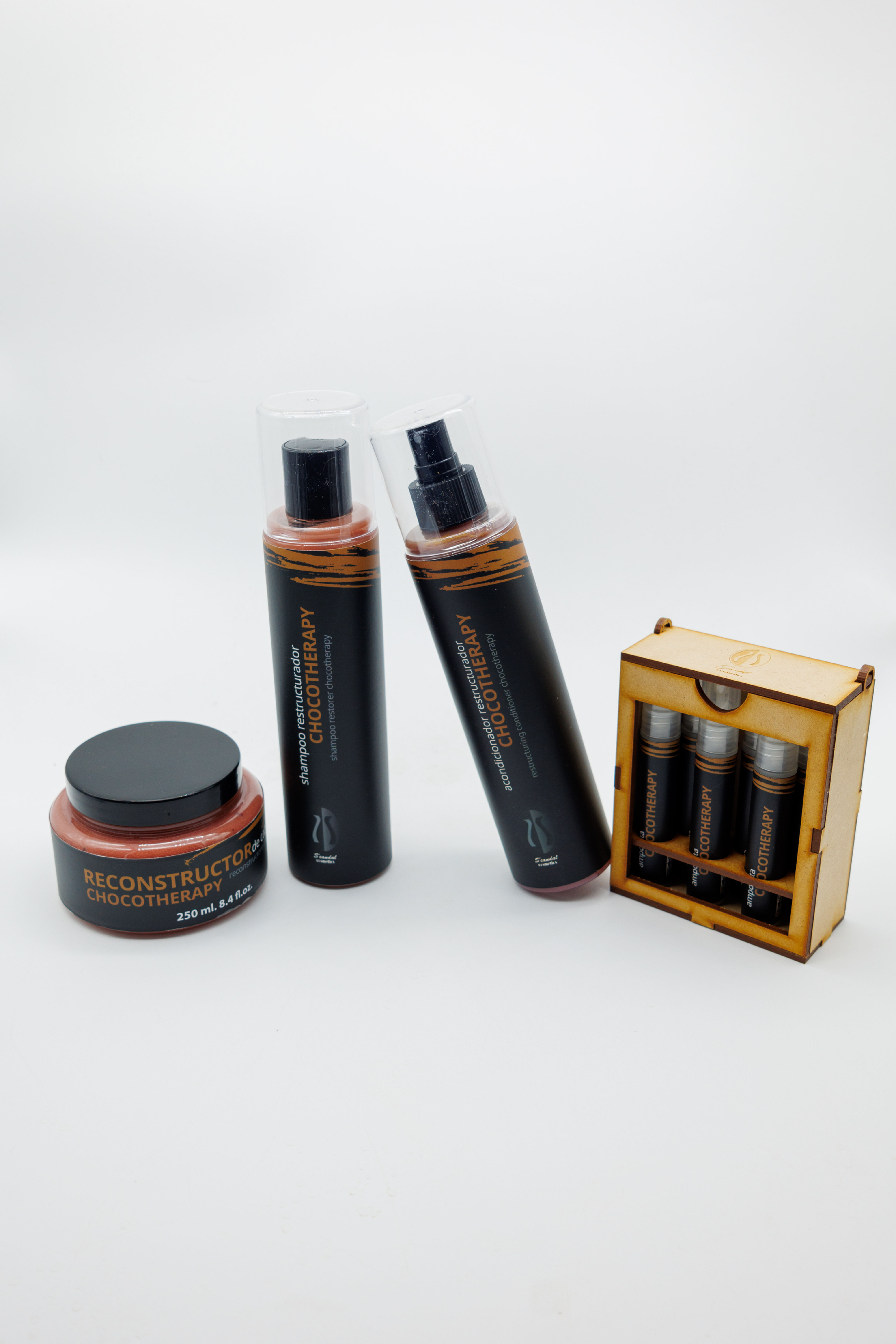 Kit Chocotherapy reparador + 1 litro de shampoo de regalo