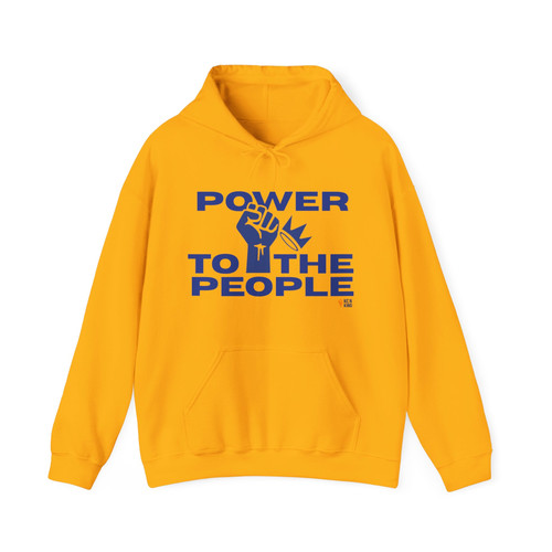 Power to the People Unisex Hooded Sweatshirt | Kc N Kind