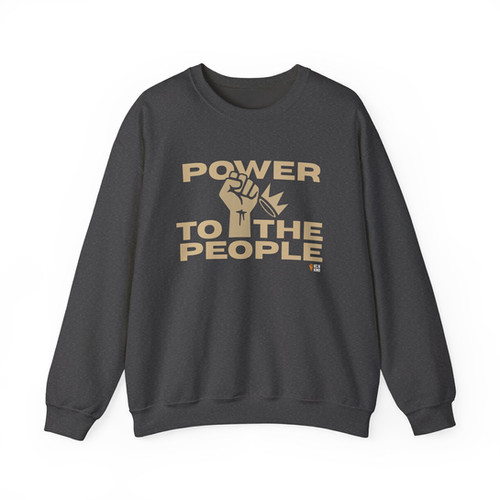 Power to the People -Unisex Heavy Blend™ Crewneck Sweatshirt | Kc