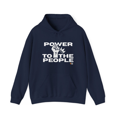 Power to the People Unisex Hooded Sweatshirt | Kc N Kind