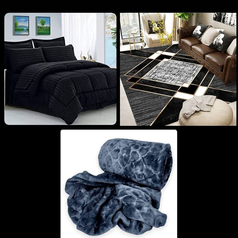Thumbnail: 3D Carpet & Bedding Combo - King